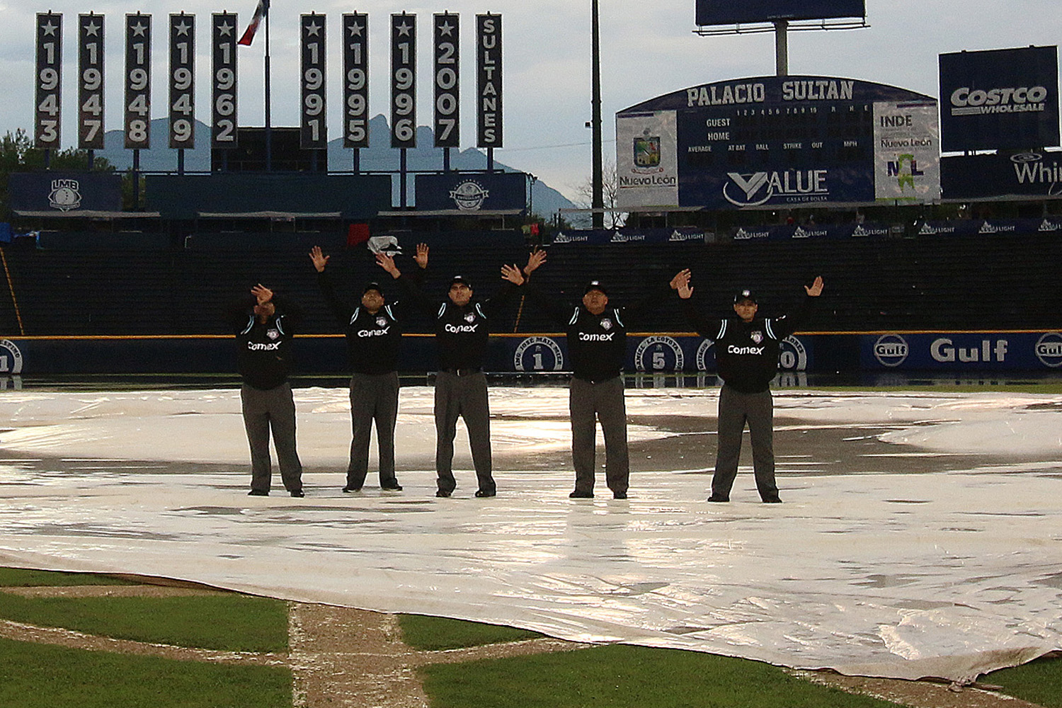 Lluvia Suspende Segundo De La Serie Toros De Tijuana