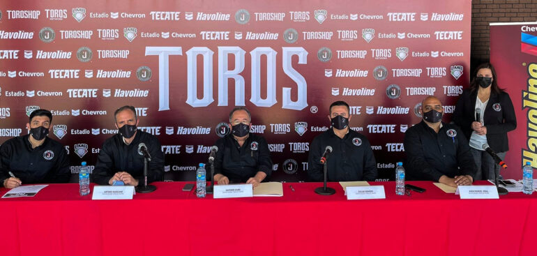 Está Toros listo para pretemporada en Tijuana