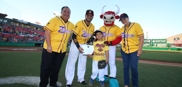 Se ponen Toros la camisa de Teletón