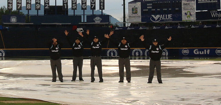 Lluvia suspende segundo de la serie