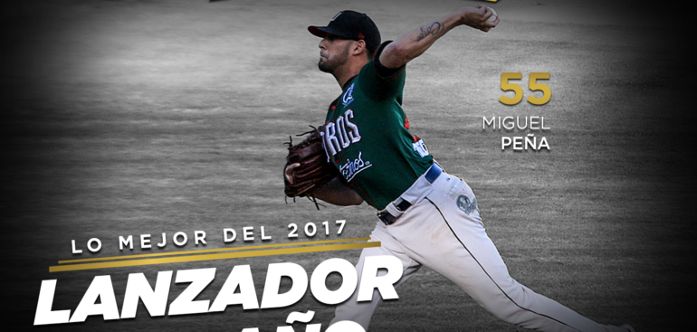 Repite Miguel Peña como ‘Lanzador del Año’ de Toros de Tijuana