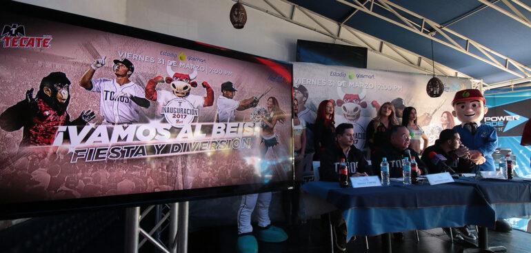 Presentan Toros de Tijuana inauguración 2017