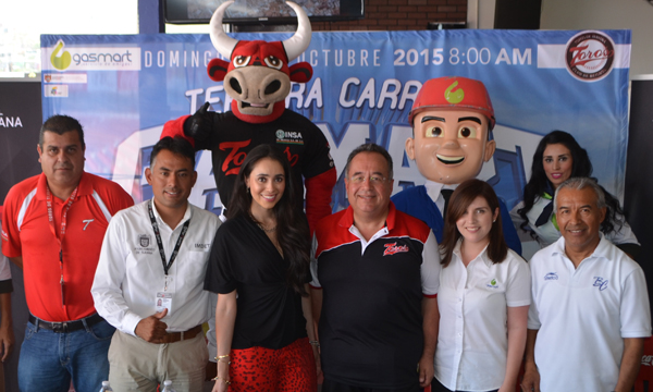 Celebrarán Carrera Gasmart en casa de Toros de Tijuana