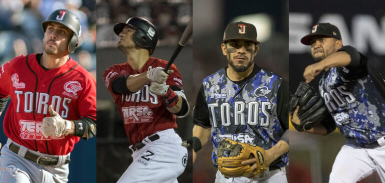 CUATRO TOROS ESTARÁN EN JUEGO DE ESTRELLAS 2018 DE LA LMB