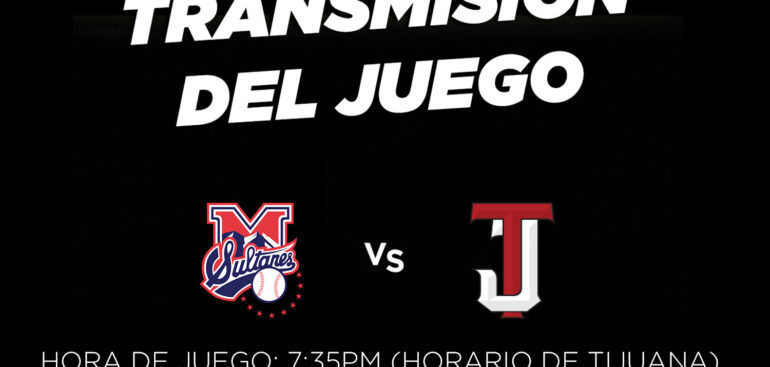 Transmisión del juego – 24 de agosto