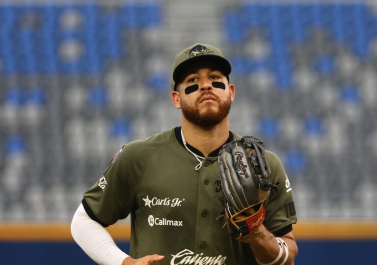 El jardinero debutó el sábado contra Sultanes.